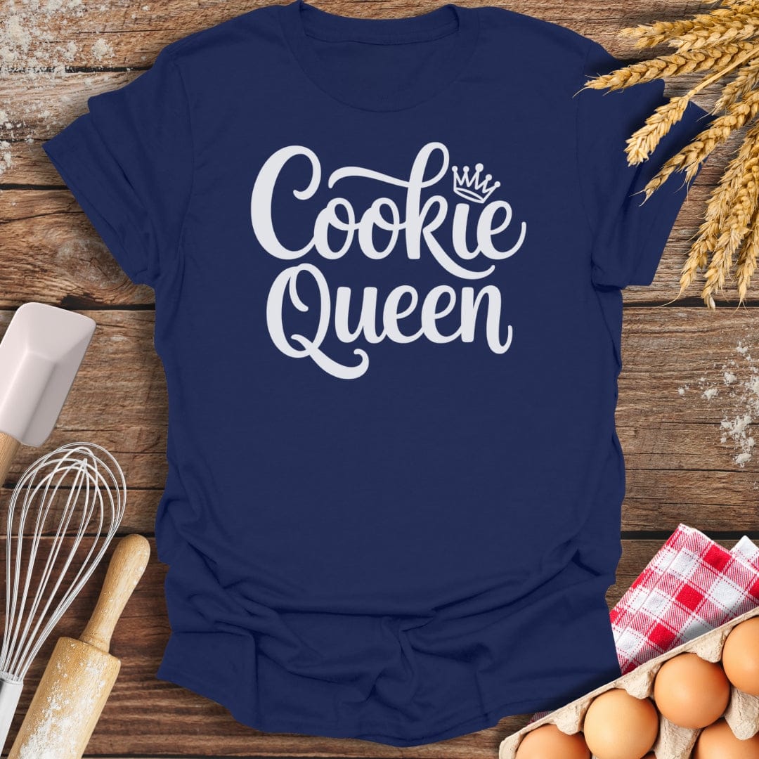 Cookie Queen T-Shirt Navy / S Baking Threads