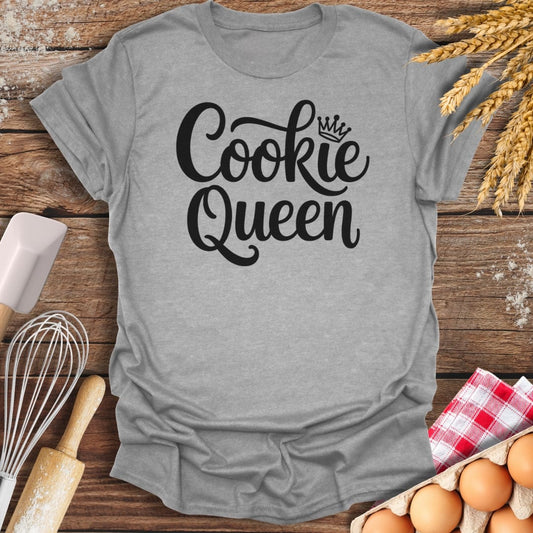 Cookie Queen T-Shirt Sport Grey / S Baking Threads