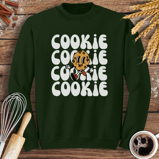 Cookie Sweatshirt Baking Threads