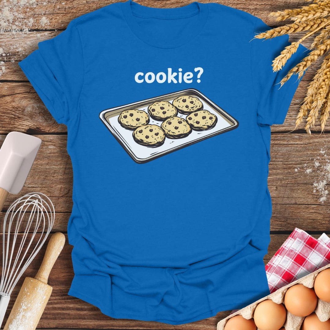 cookie? T-Shirt Royal / S Baking Threads