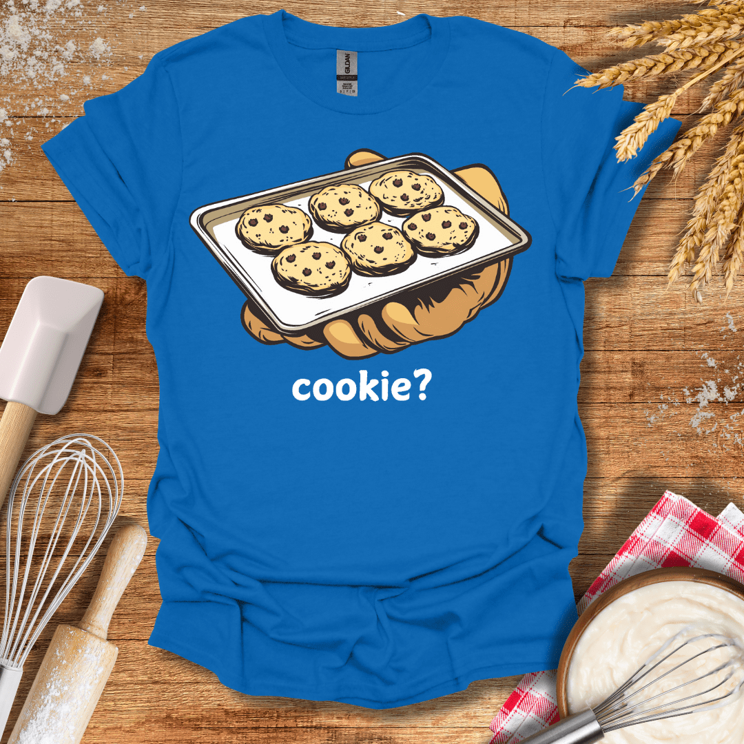 cookie? T-Shirt Royal / S Baking Threads