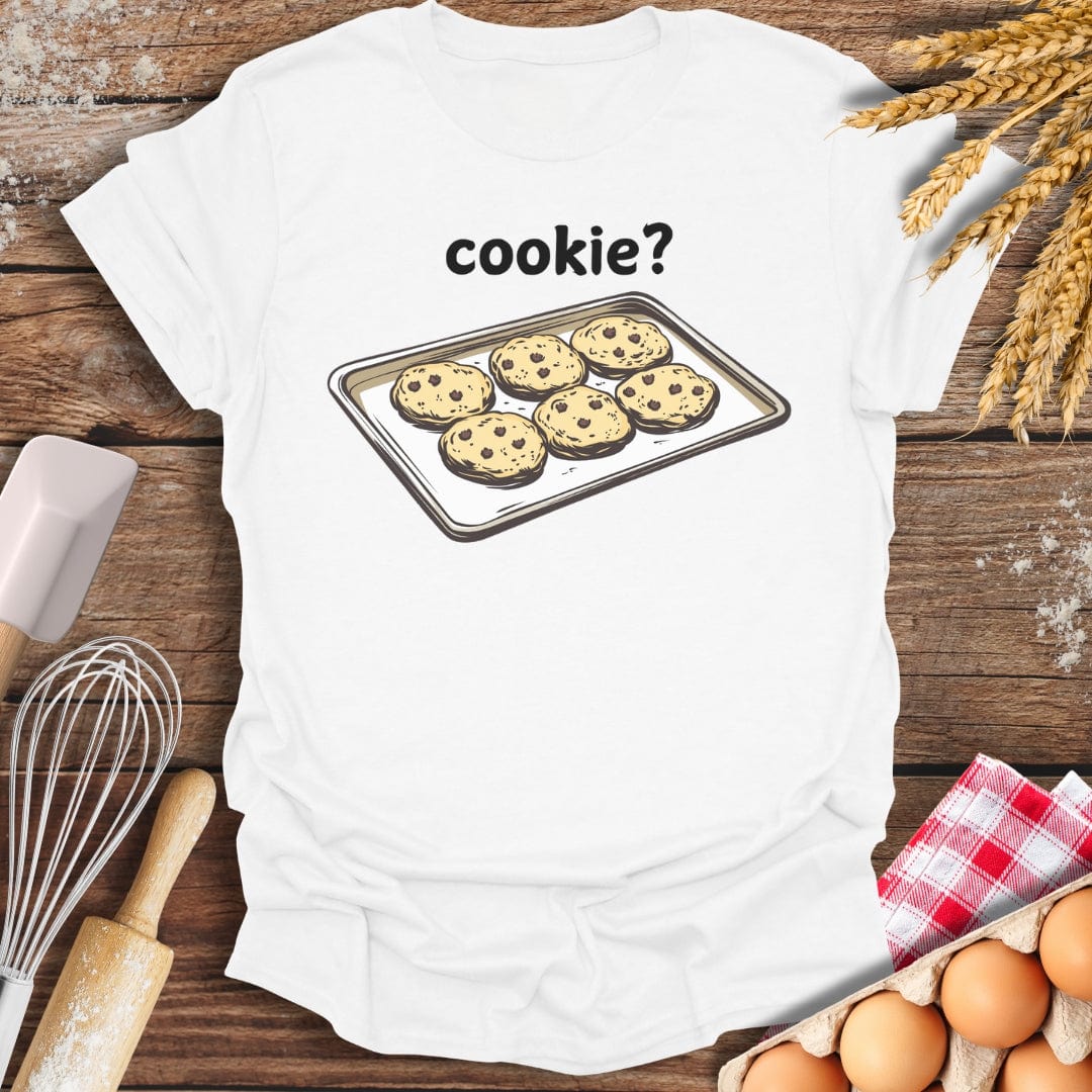 cookie? T-Shirt White / S Baking Threads
