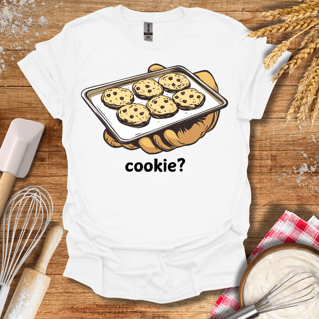 cookie? T-Shirt White / S Baking Threads