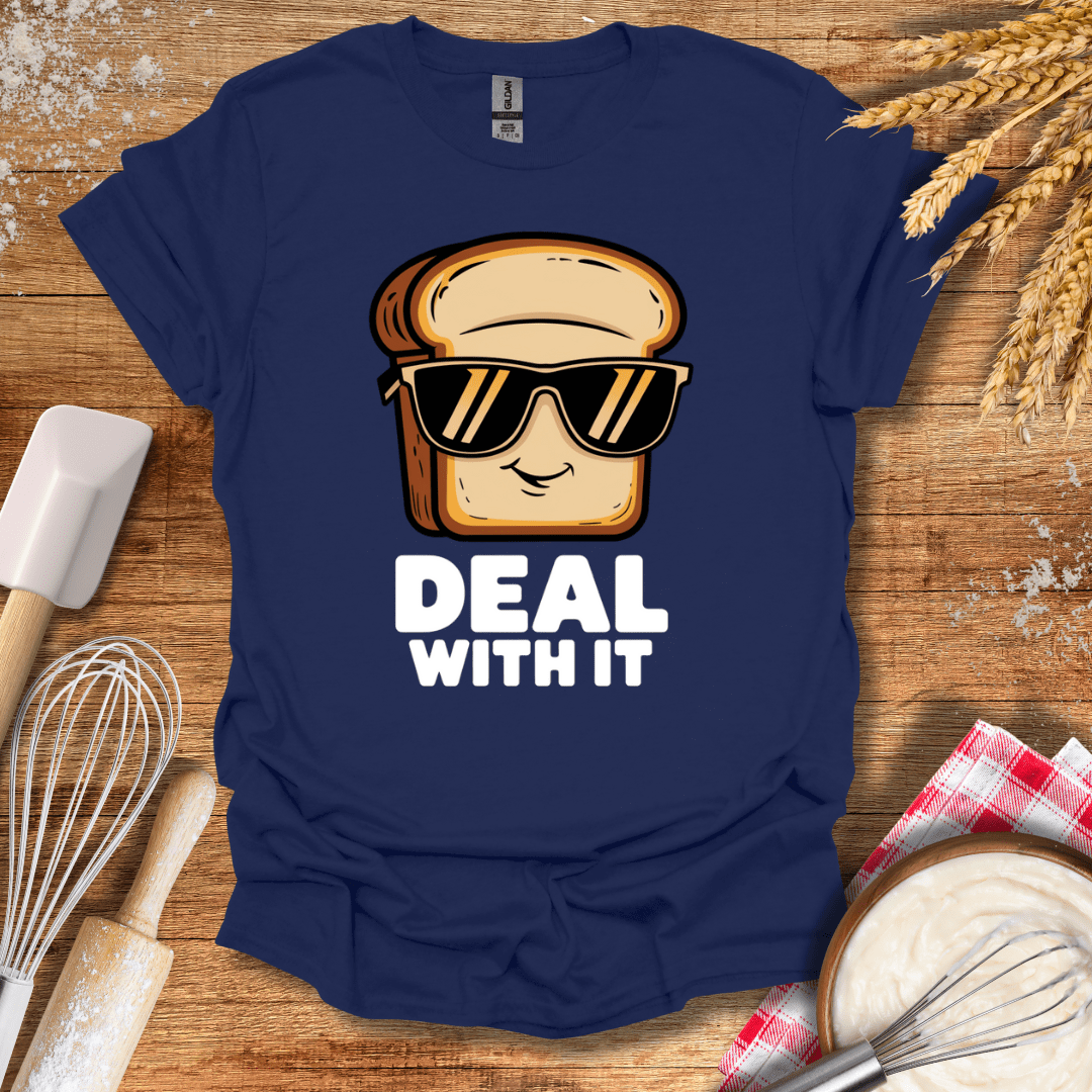 Deal With It T-Shirt Navy / S Baking Threads