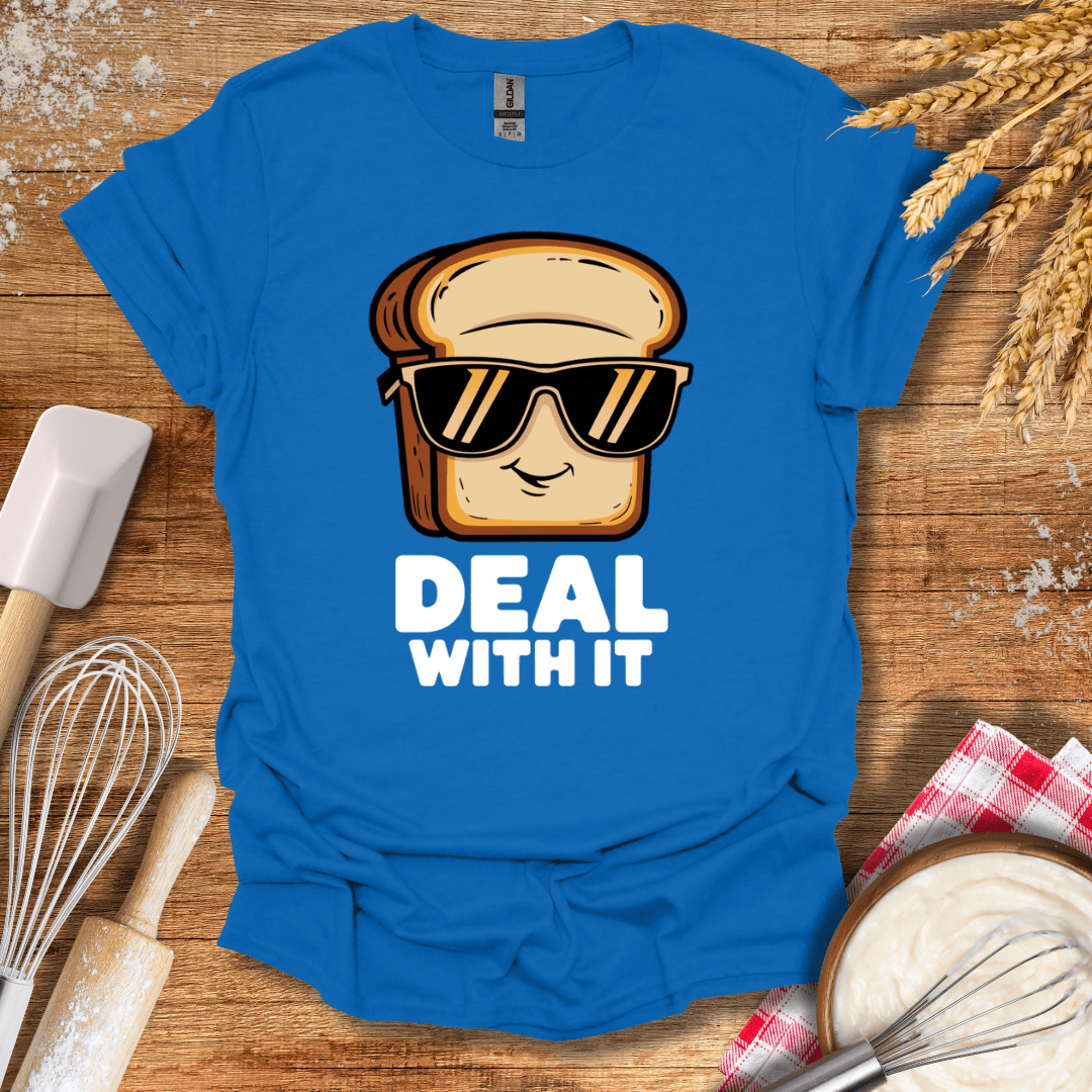 Deal With It T-Shirt Royal / S Baking Threads