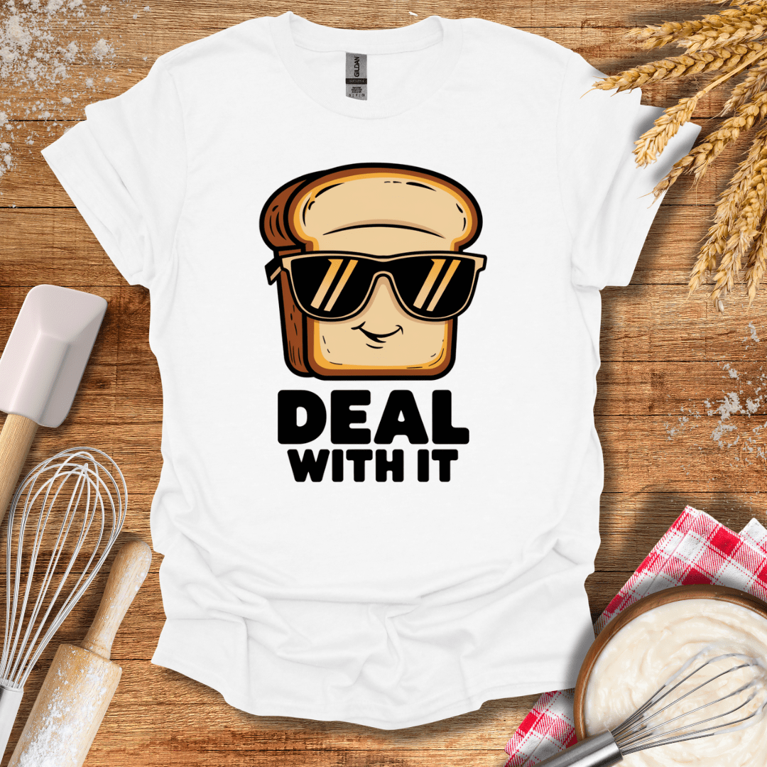 Deal With It T-Shirt White / S Baking Threads