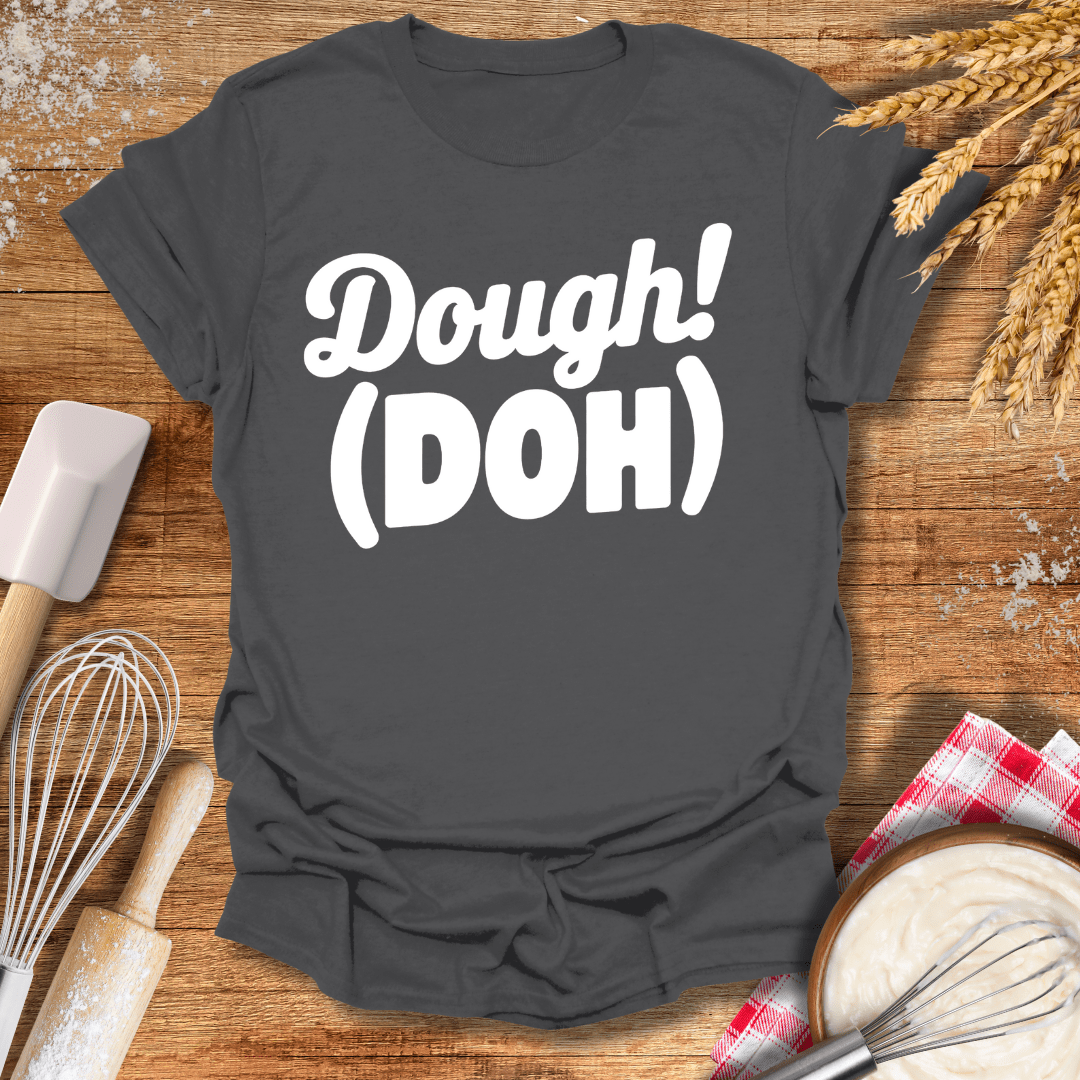 Dough! Doh T-Shirt Charcoal / S Baking Threads