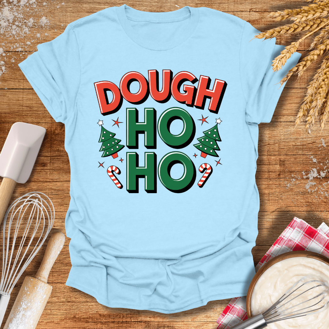 Dough Ho Ho T-Shirt Light Blue / S Baking Threads