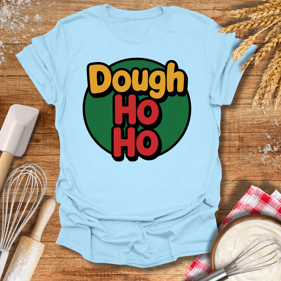 Dough Ho Ho T-Shirt Light Blue / S Baking Threads