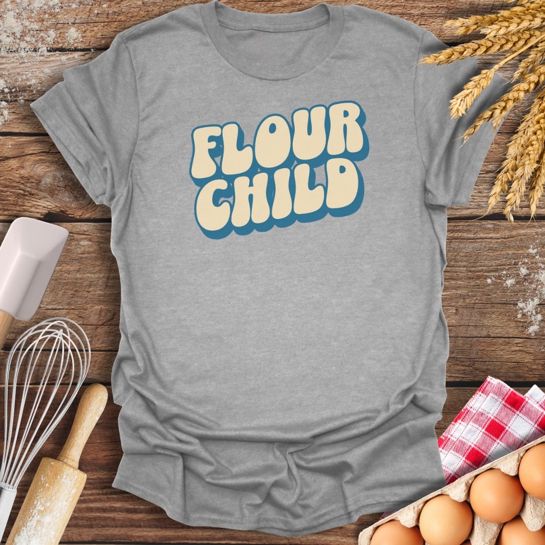 Flour Child T-Shirt Sport Grey / S Baking Threads