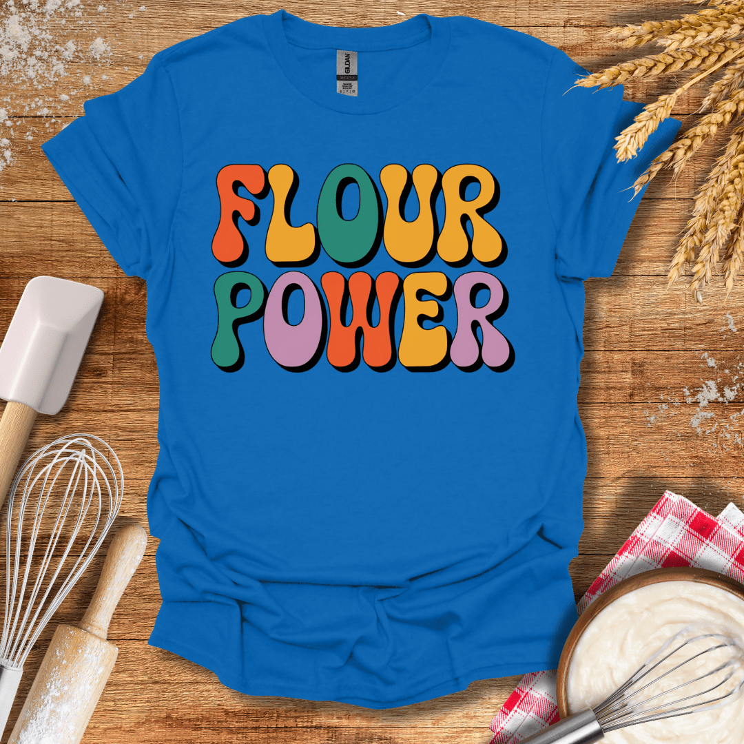 Flour Power T-Shirt Royal / S Baking Threads