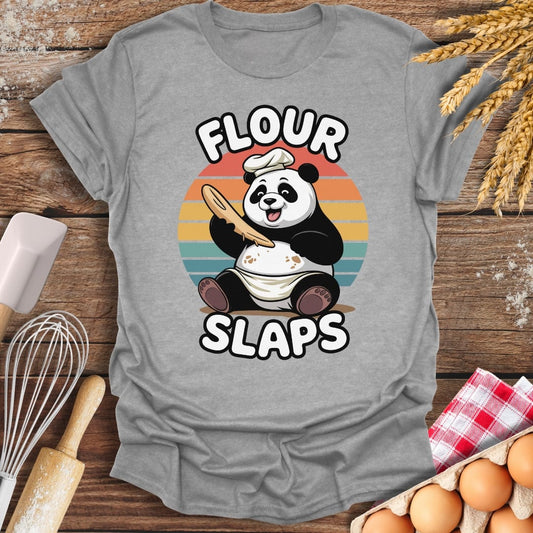 Flour Slaps T-Shirt Sport Grey / S Baking Threads