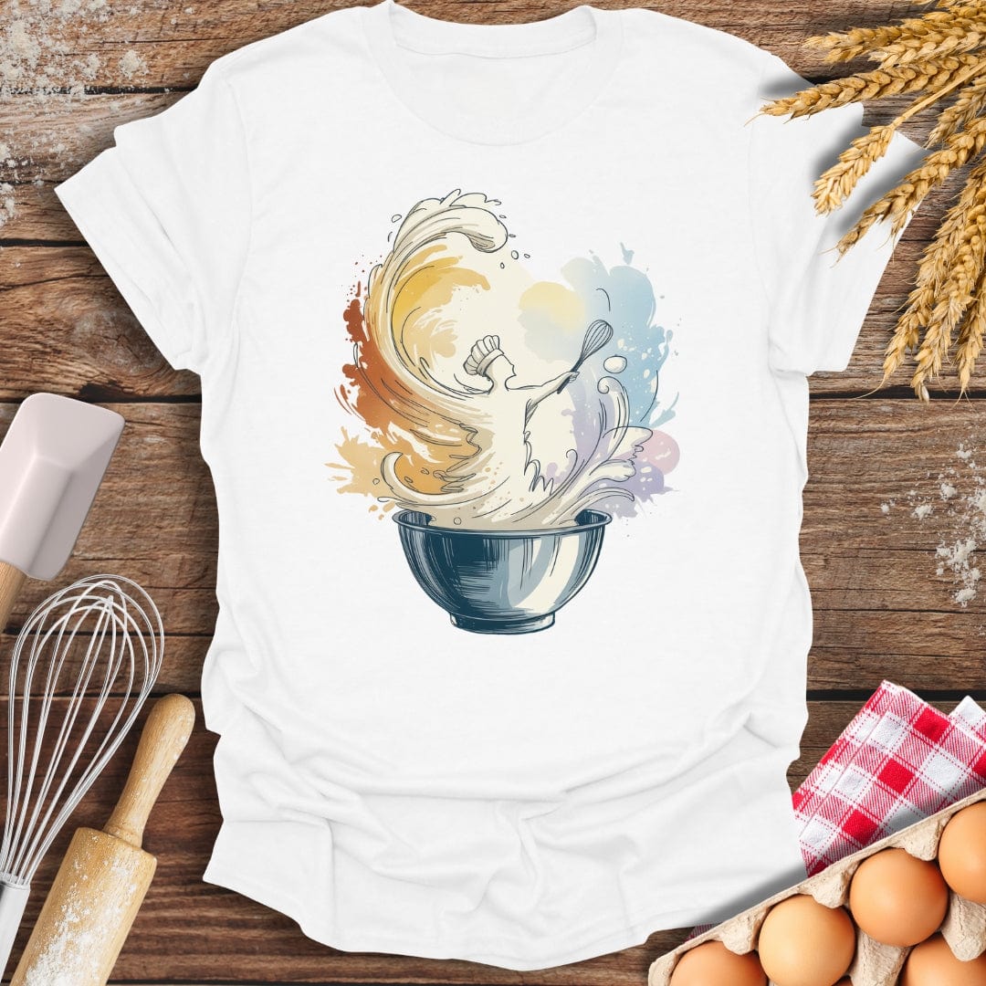 Flour Storm T-Shirt White / S Baking Threads