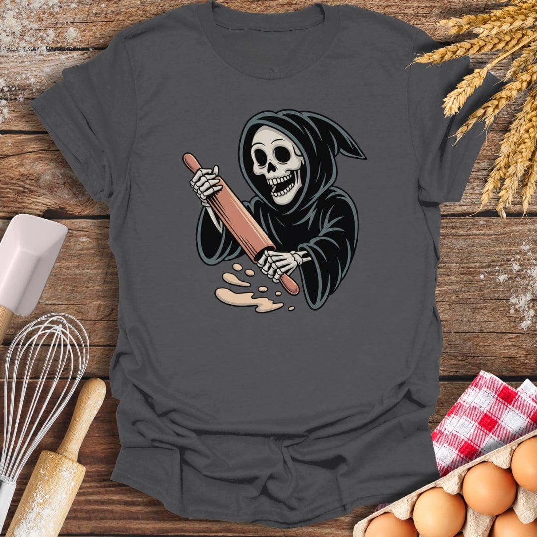 Grim Baker T-Shirt Charcoal / S Baking Threads