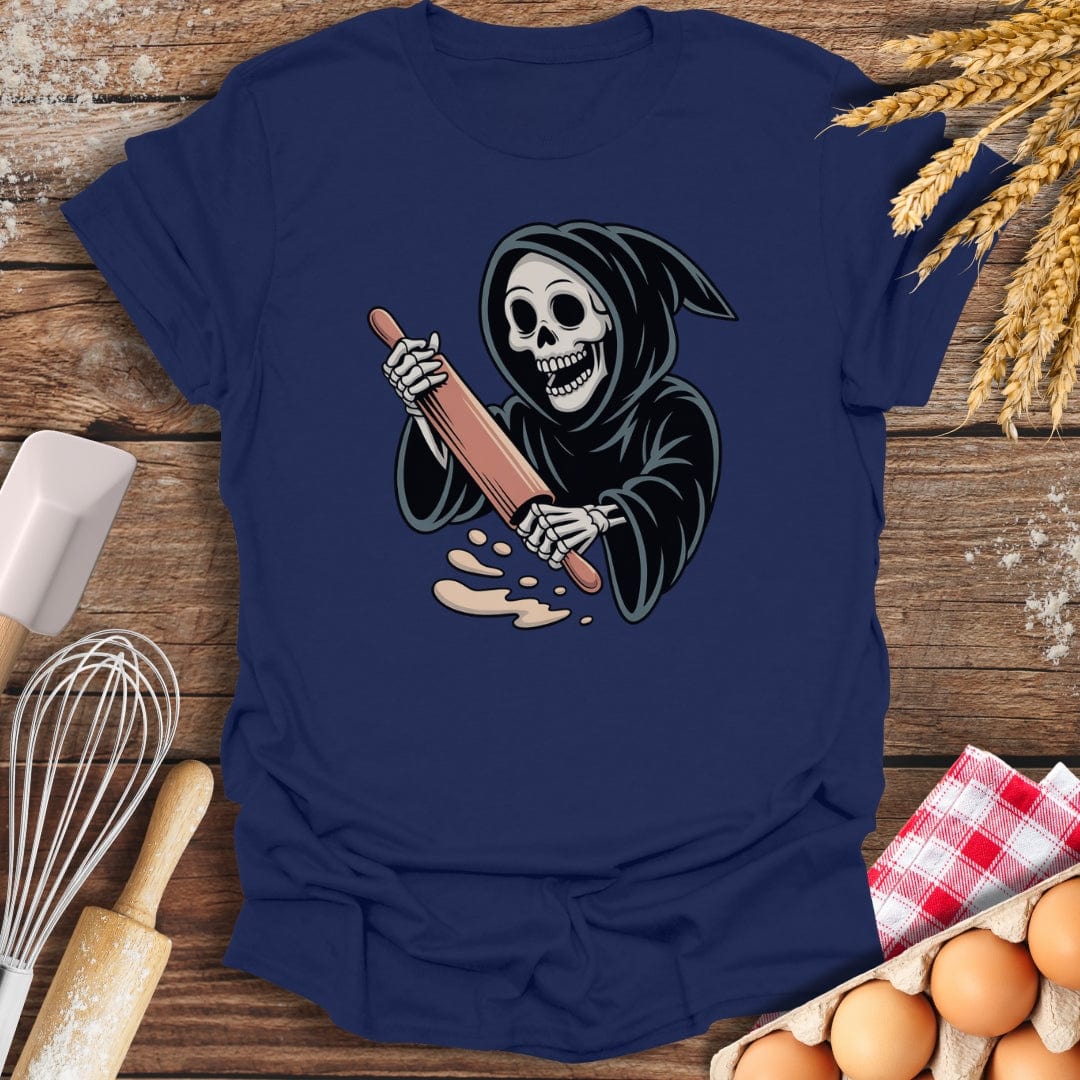 Grim Baker T-Shirt Navy / S Baking Threads