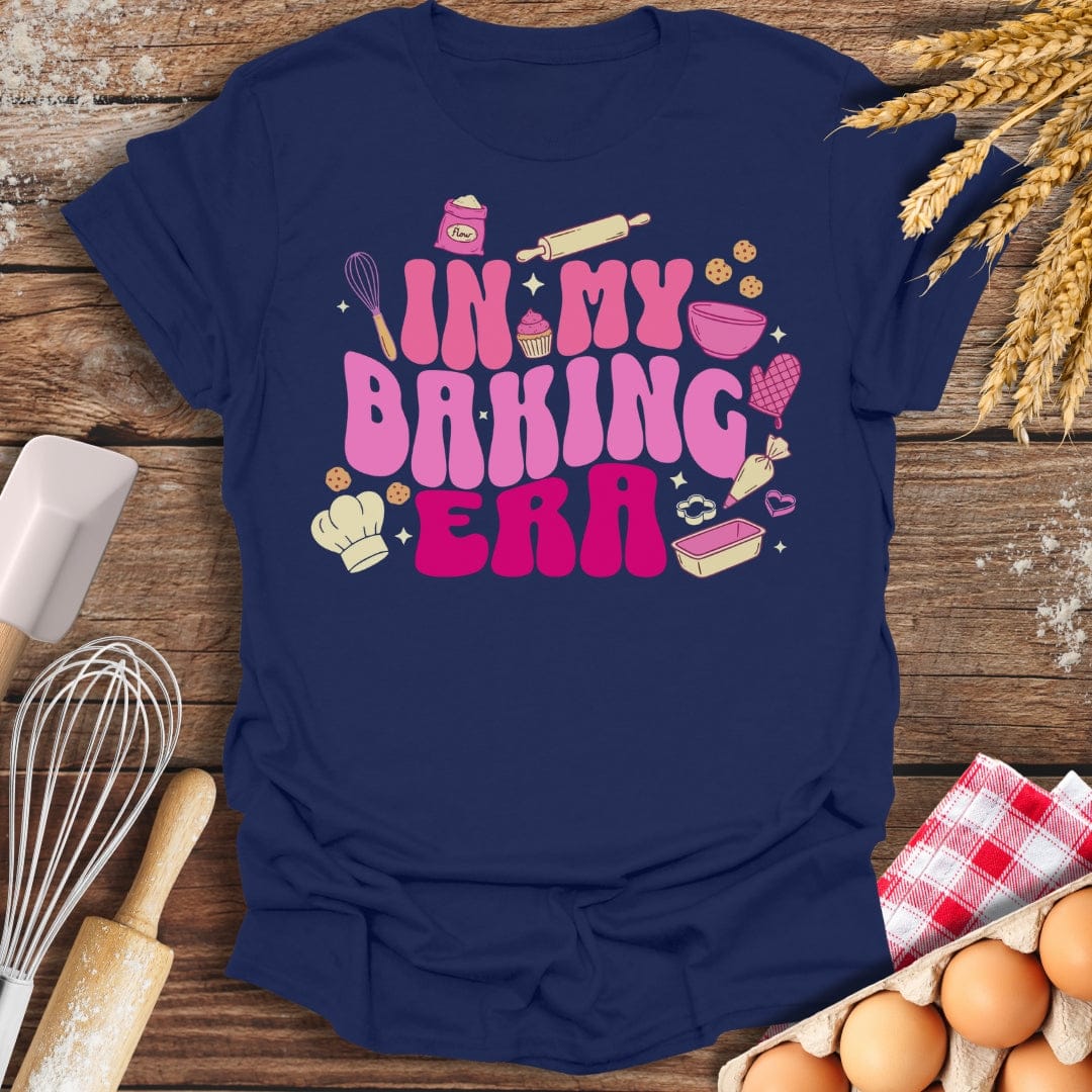 In My Baking Era T-Shirt Navy / S Baking Threads