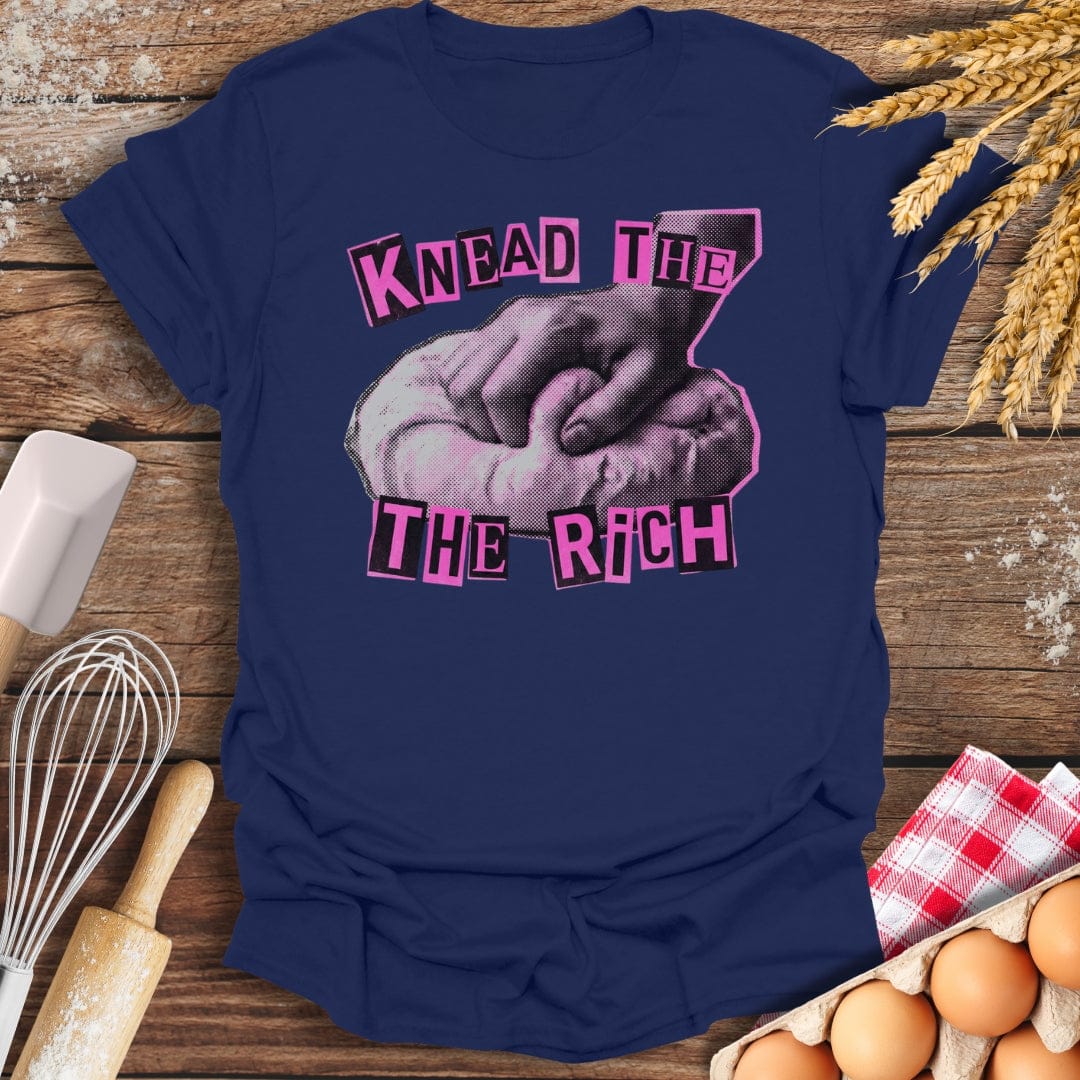Knead The Rich T-Shirt Navy / S Baking Threads
