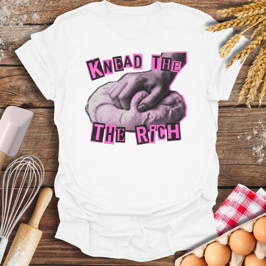 Knead The Rich T-Shirt White / S Baking Threads