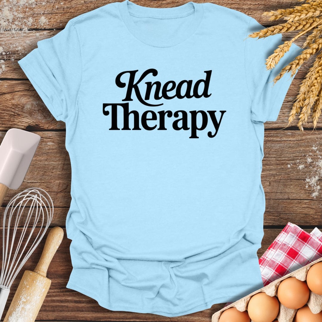 Knead Therapy T-Shirt Light Blue / S Baking Threads
