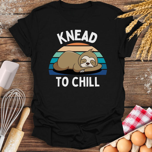 Knead To Chill T-Shirt Black / S Baking Threads