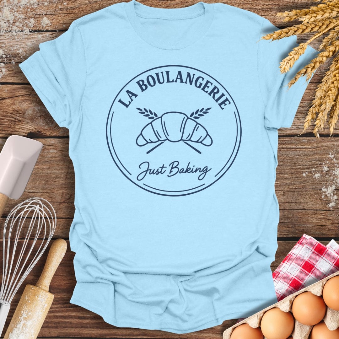 La Boulangerie T-Shirt Light Blue / S Baking Threads