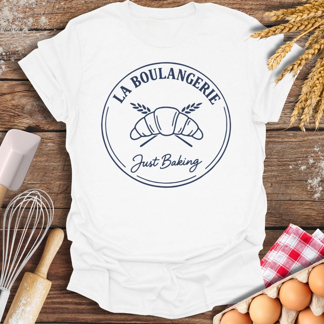 La Boulangerie T-Shirt White / S Baking Threads