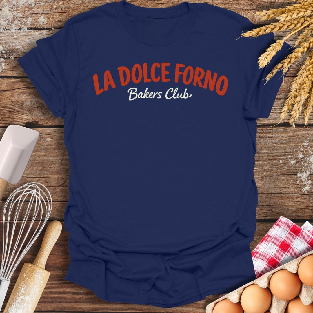 La Dolce Forno T-Shirt Navy / S Baking Threads