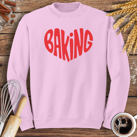 Love Baking Sweatshirt Baking Threads