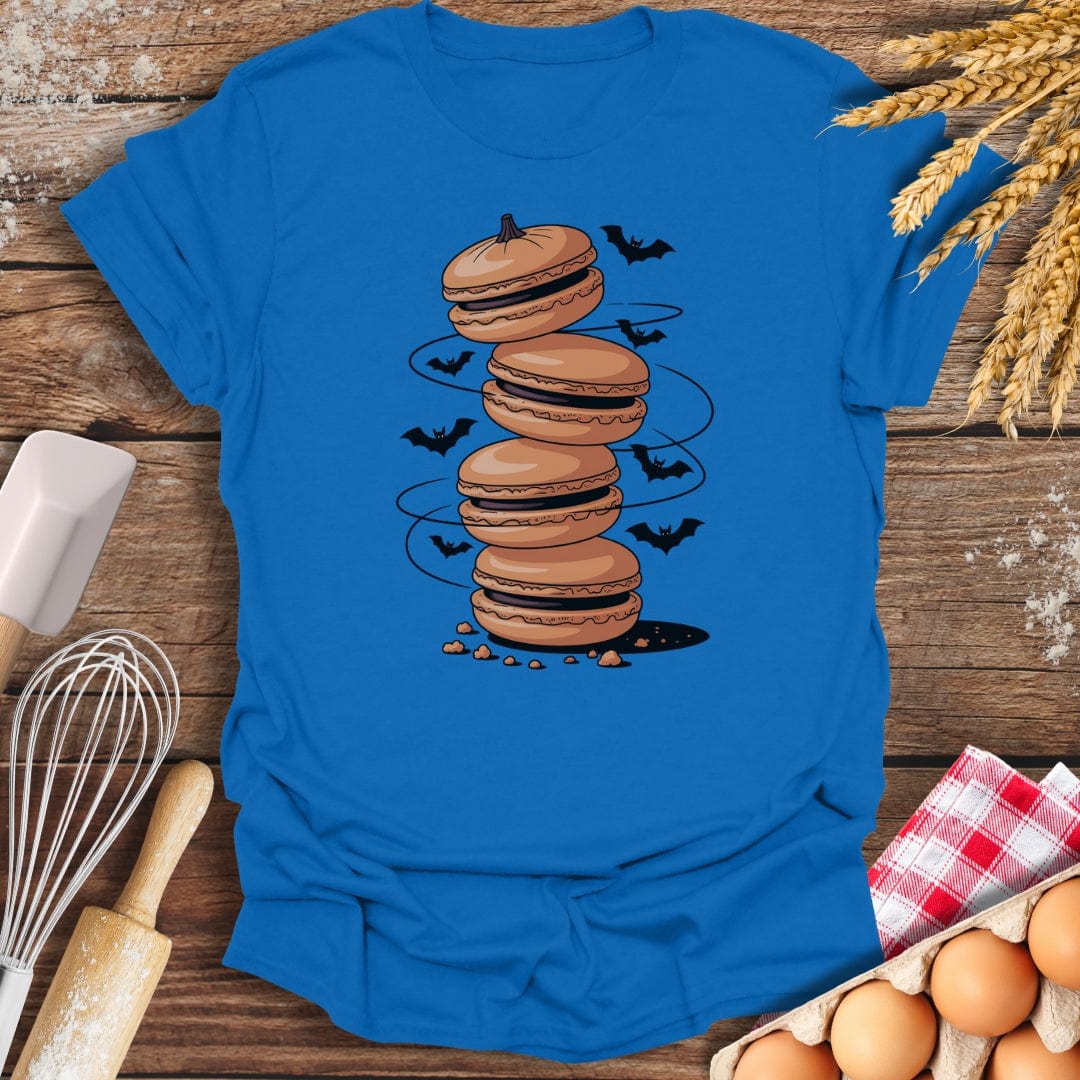 Maca-BOO-ns T-Shirt Royal / S Baking Threads