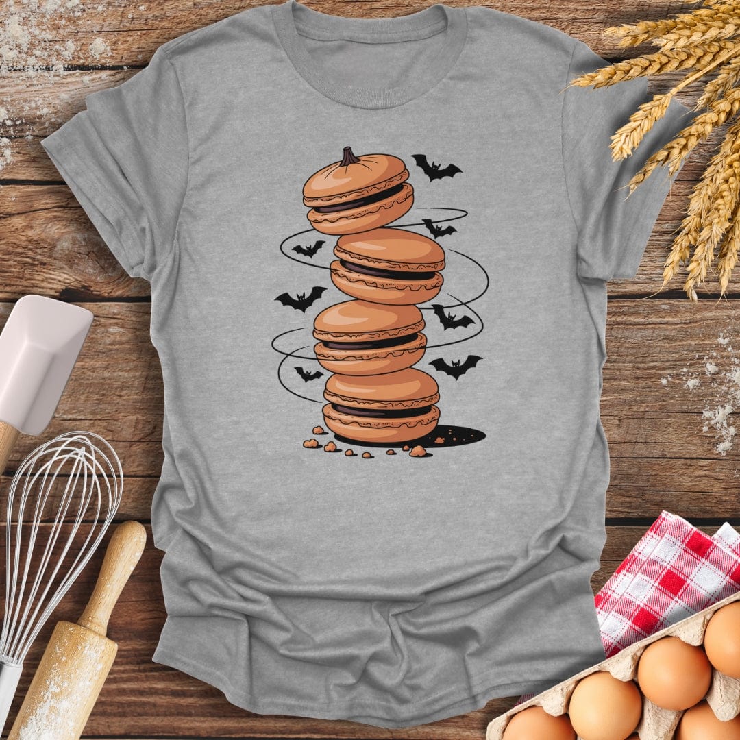 Maca-BOO-ns T-Shirt Sport Grey / S Baking Threads