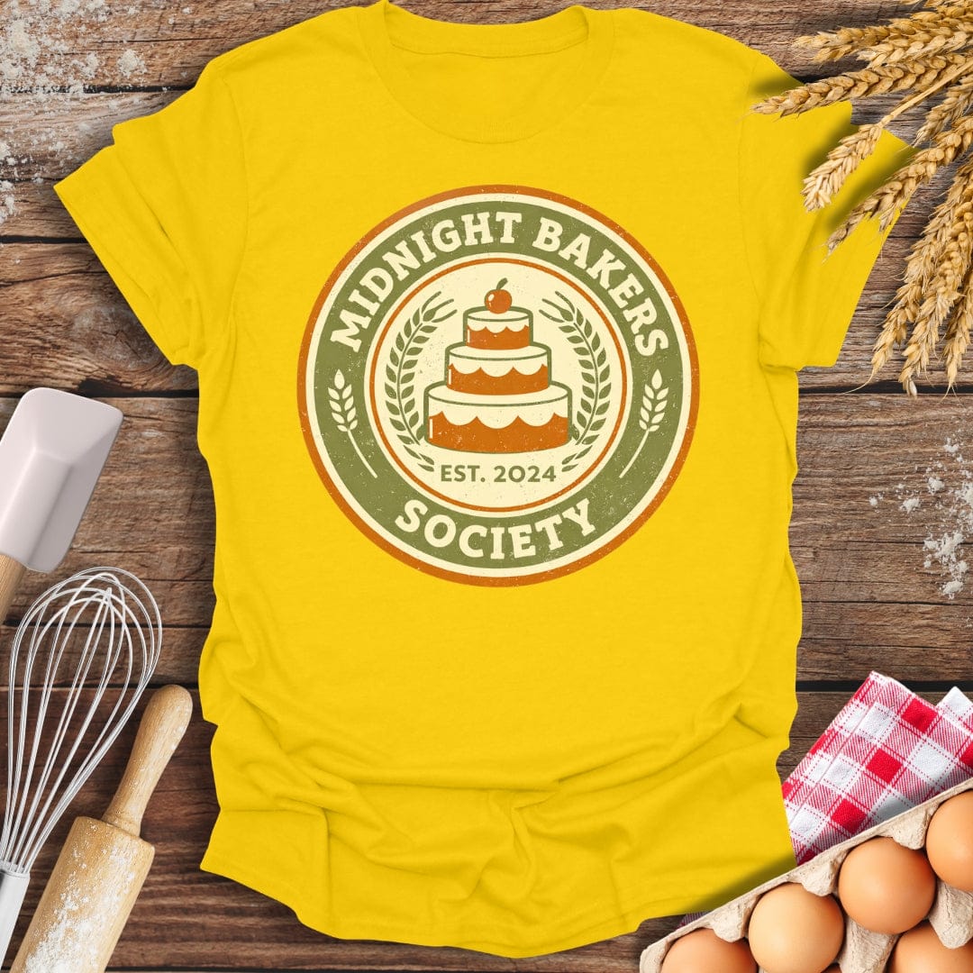 Midnight Bakers Society T-Shirt Daisy / S Baking Threads