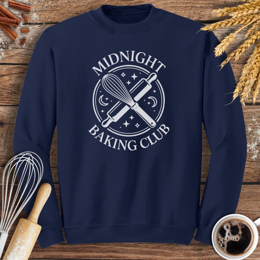 Midnight Baking Club Sweatshirt Baking Threads