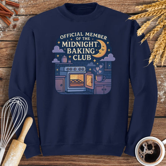 Midnight Baking Club Sweatshirt Baking Threads