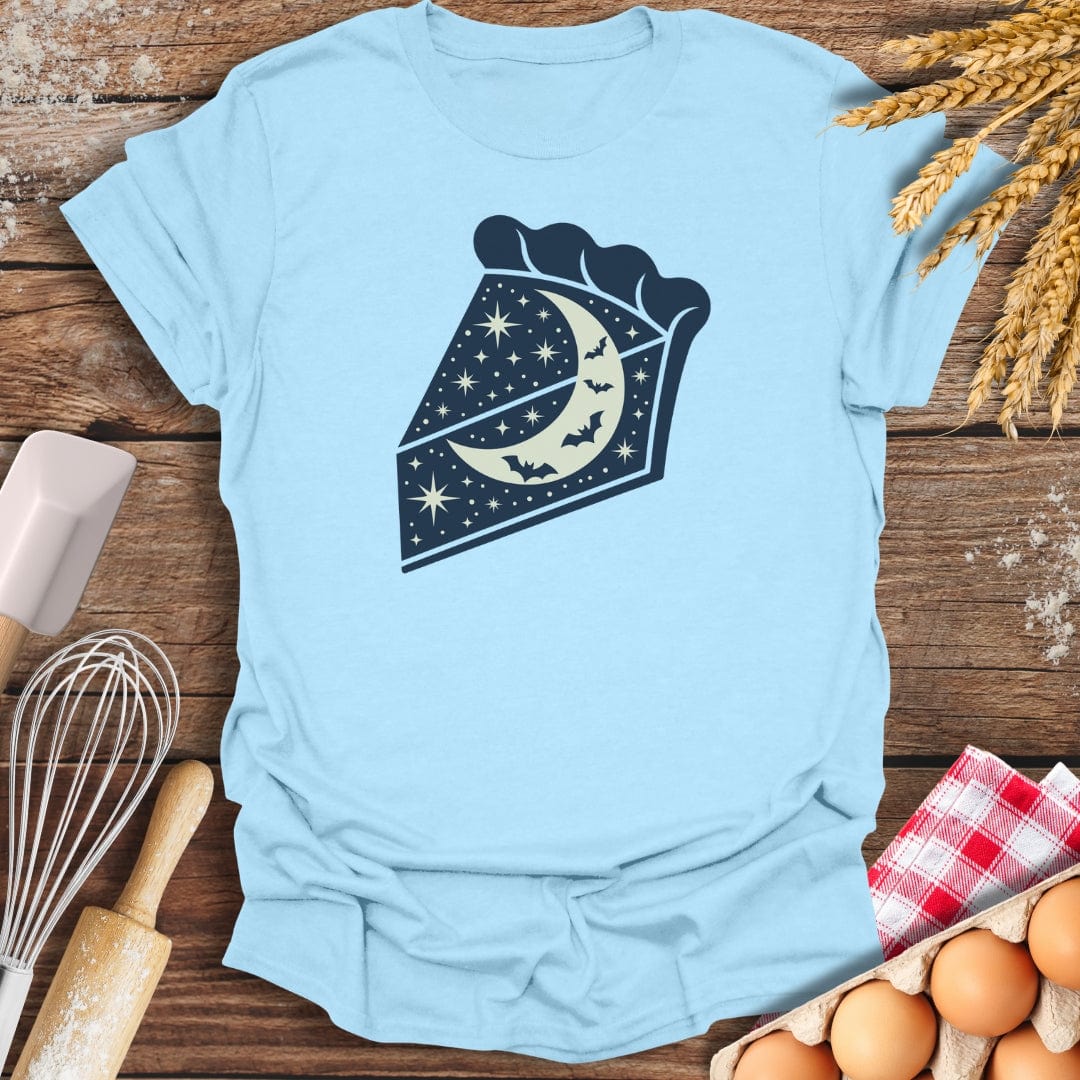 Midnight Slice T-Shirt Light Blue / S Baking Threads