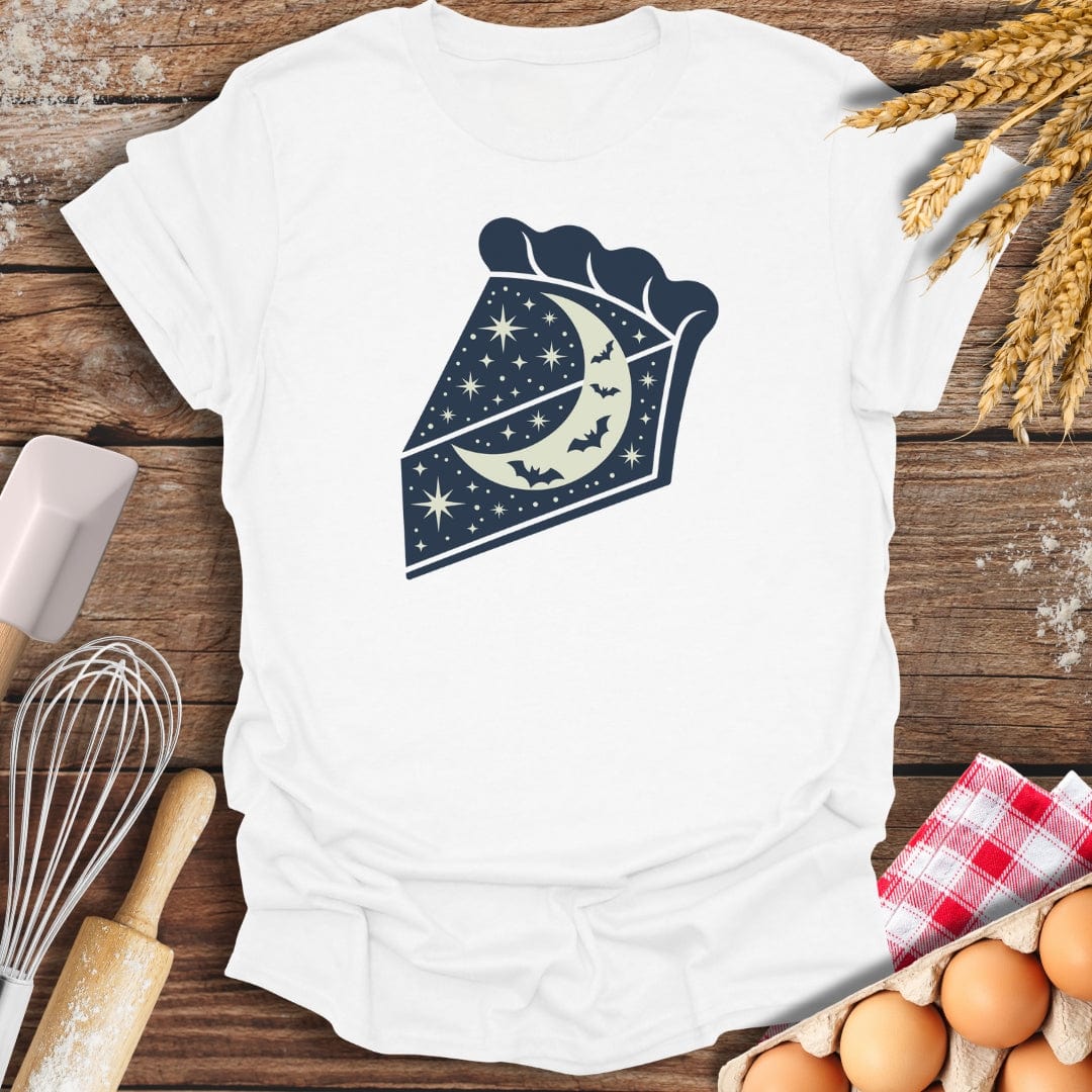 Midnight Slice T-Shirt White / S Baking Threads