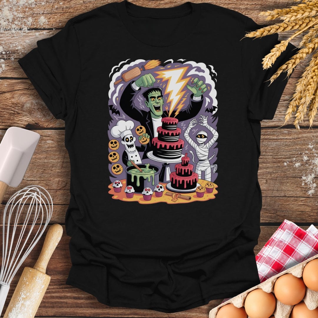 Monster Bake-Off T-Shirt Black / S Baking Threads