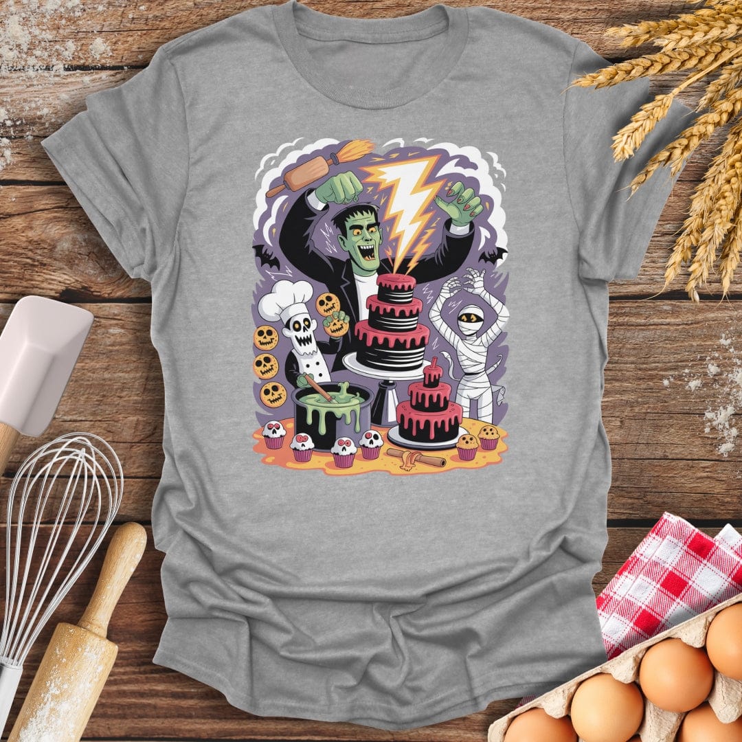 Monster Bake-Off T-Shirt Sport Grey / S Baking Threads