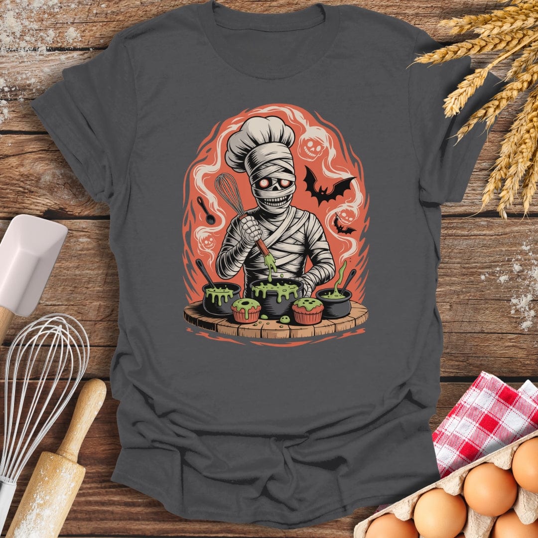 Mummy’s Recipe T-Shirt Charcoal / S Baking Threads