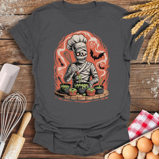 Mummy’s Recipe T-Shirt Charcoal / S Baking Threads