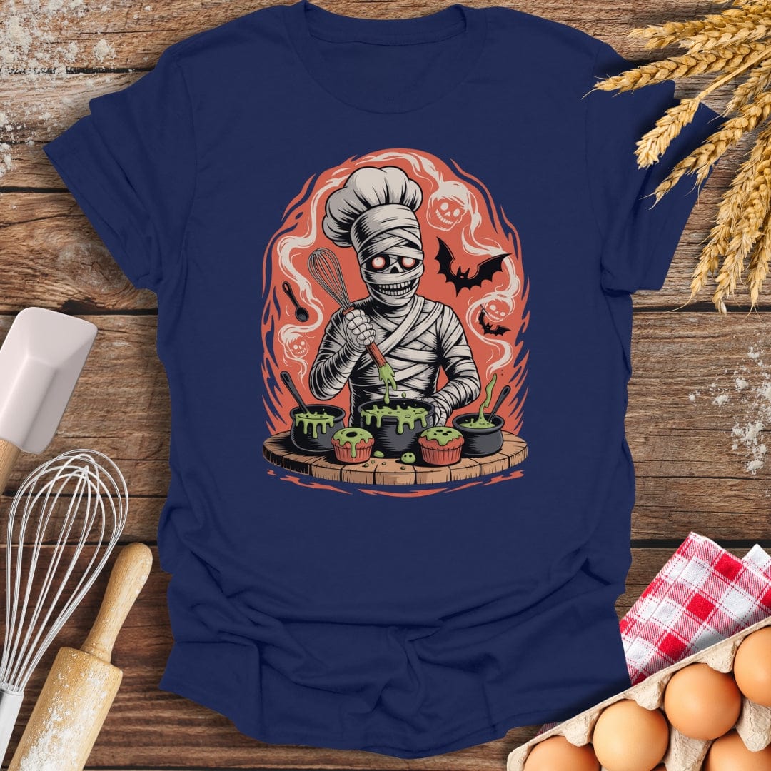 Mummy’s Recipe T-Shirt Navy / S Baking Threads