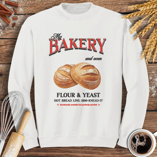 My Bakery Sweatshirt Baking Threads