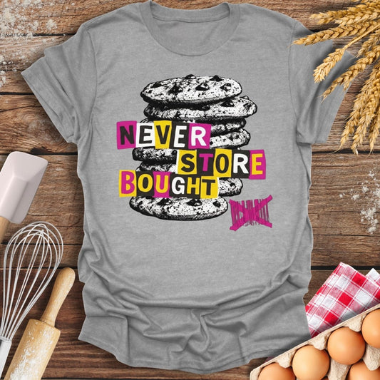 Never Store Bought T-Shirt Sport Grey / S Baking Threads