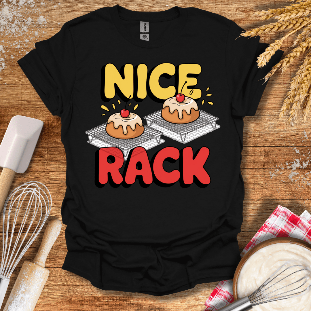 Nice Rack T-Shirt Black / S Baking Threads