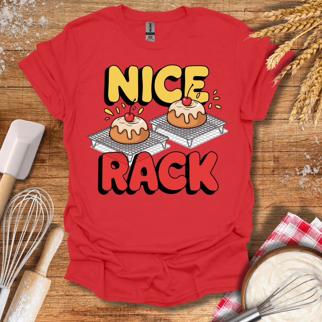 Nice Rack T-Shirt Red / S Baking Threads