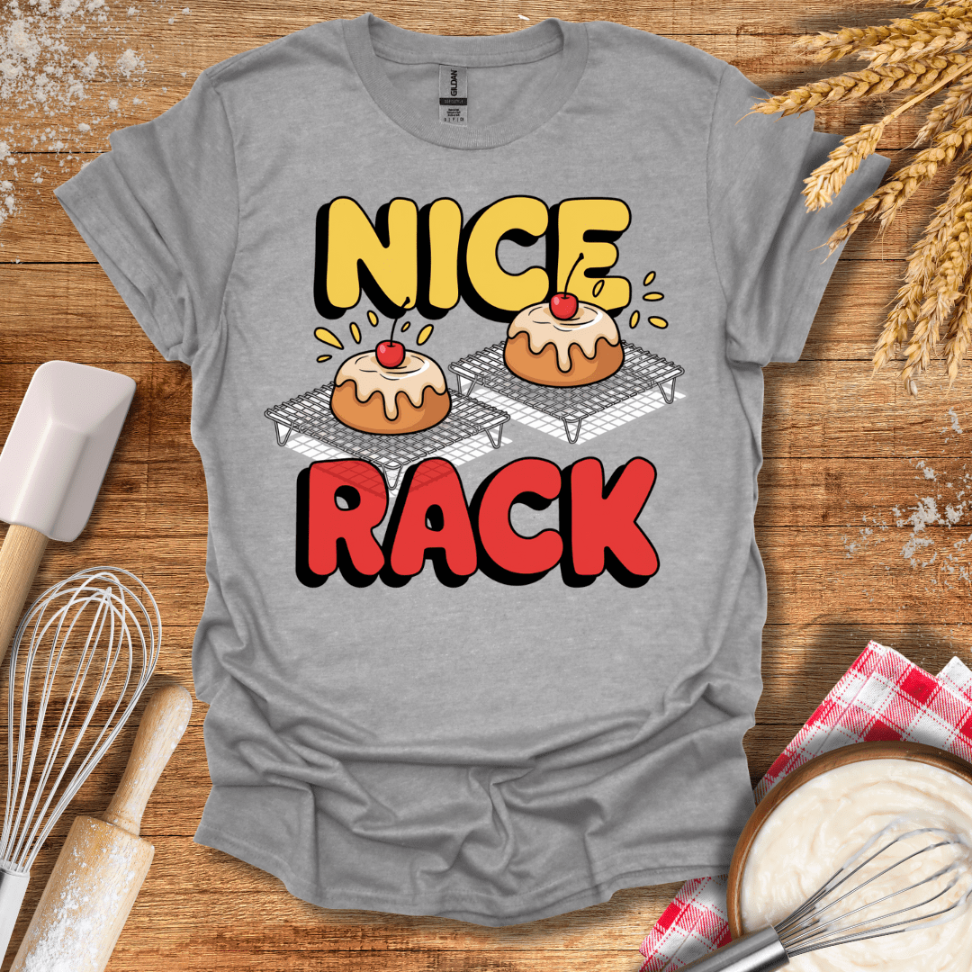 Nice Rack T-Shirt Sport Grey / S Baking Threads