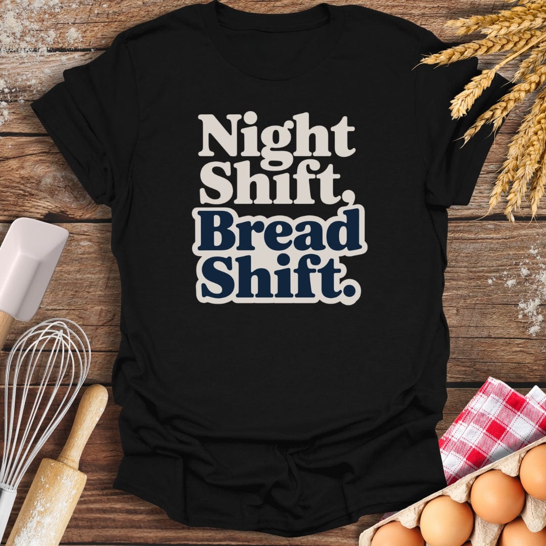 Night Shift T-Shirt Black / S Baking Threads