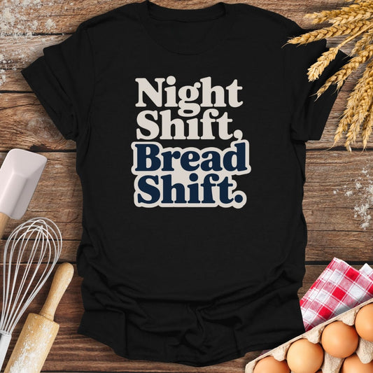 Night Shift T-Shirt Black / S Baking Threads