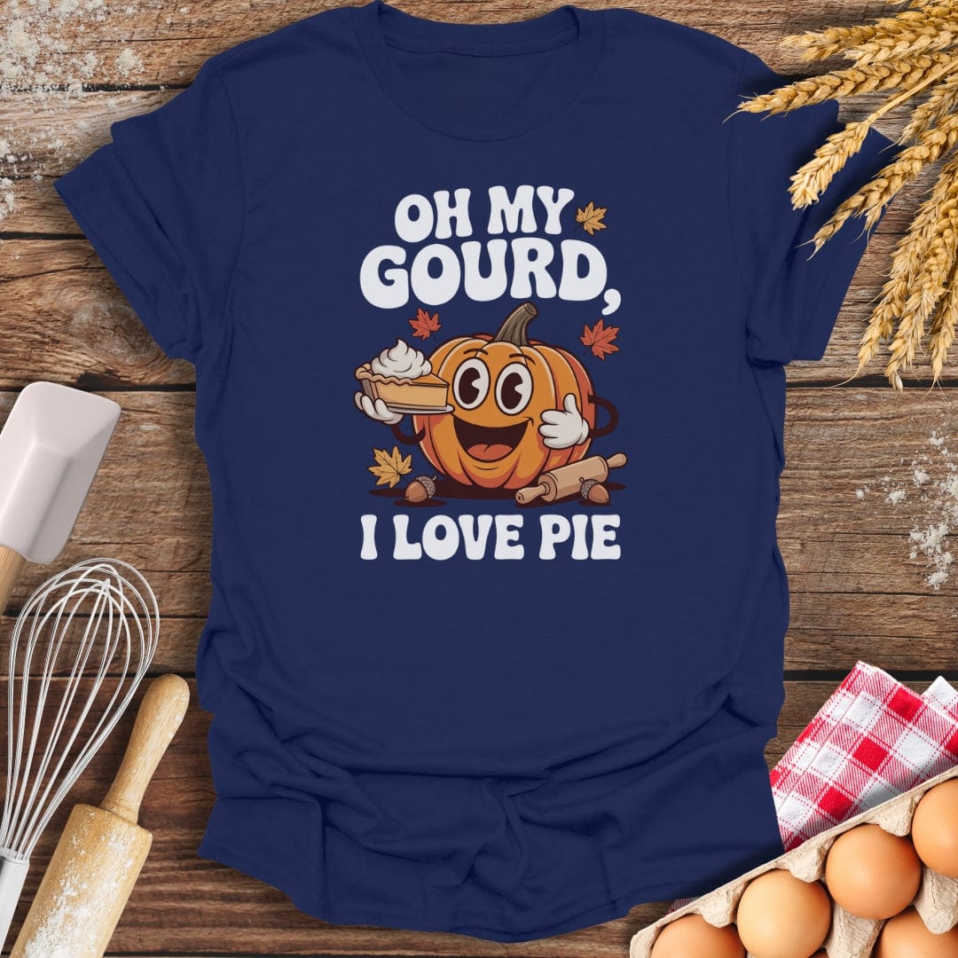 Oh My Gourd T-Shirt Navy / S Baking Threads