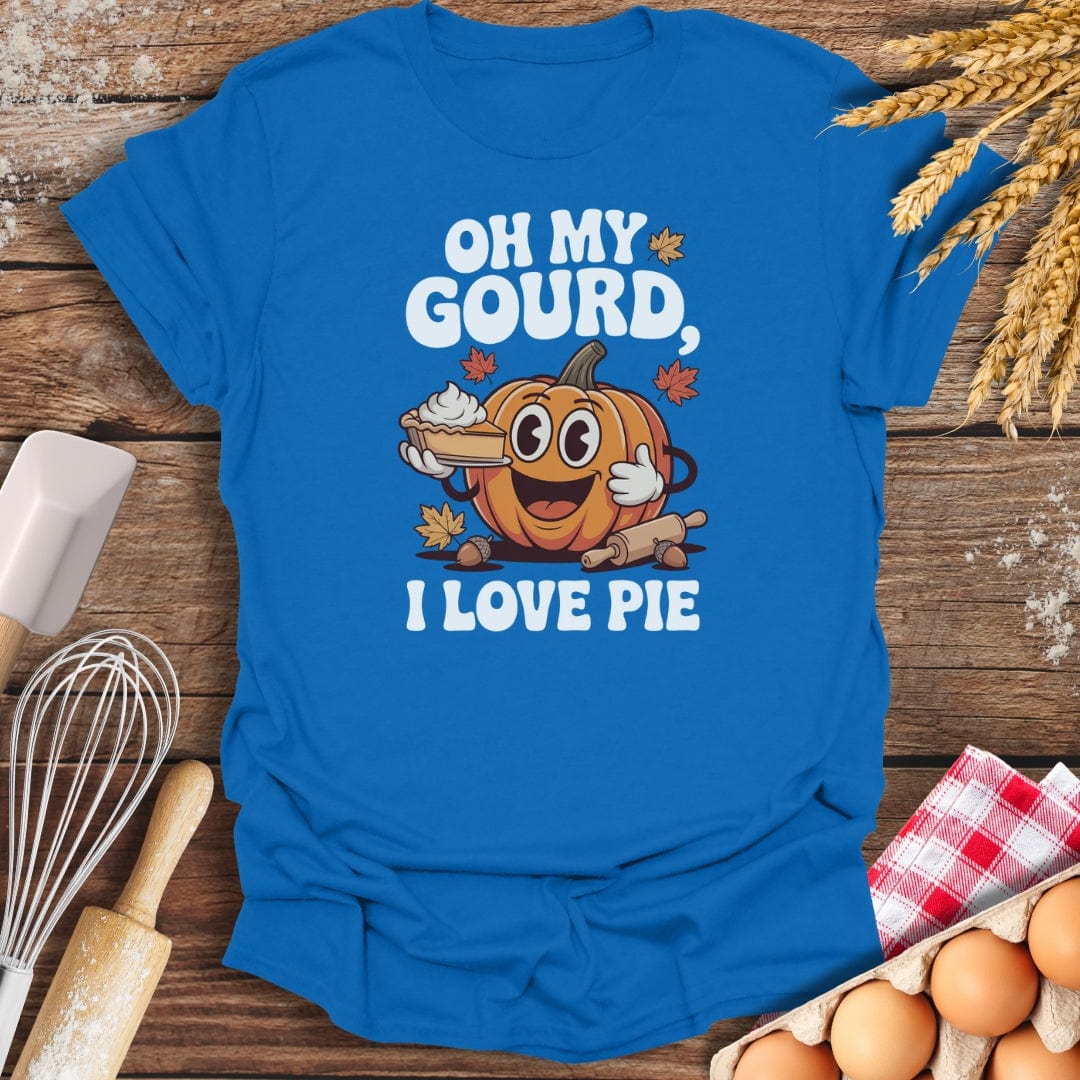 Oh My Gourd T-Shirt Royal / S Baking Threads