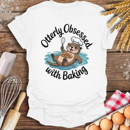 Otterly Obsessed T-Shirt White / S Baking Threads